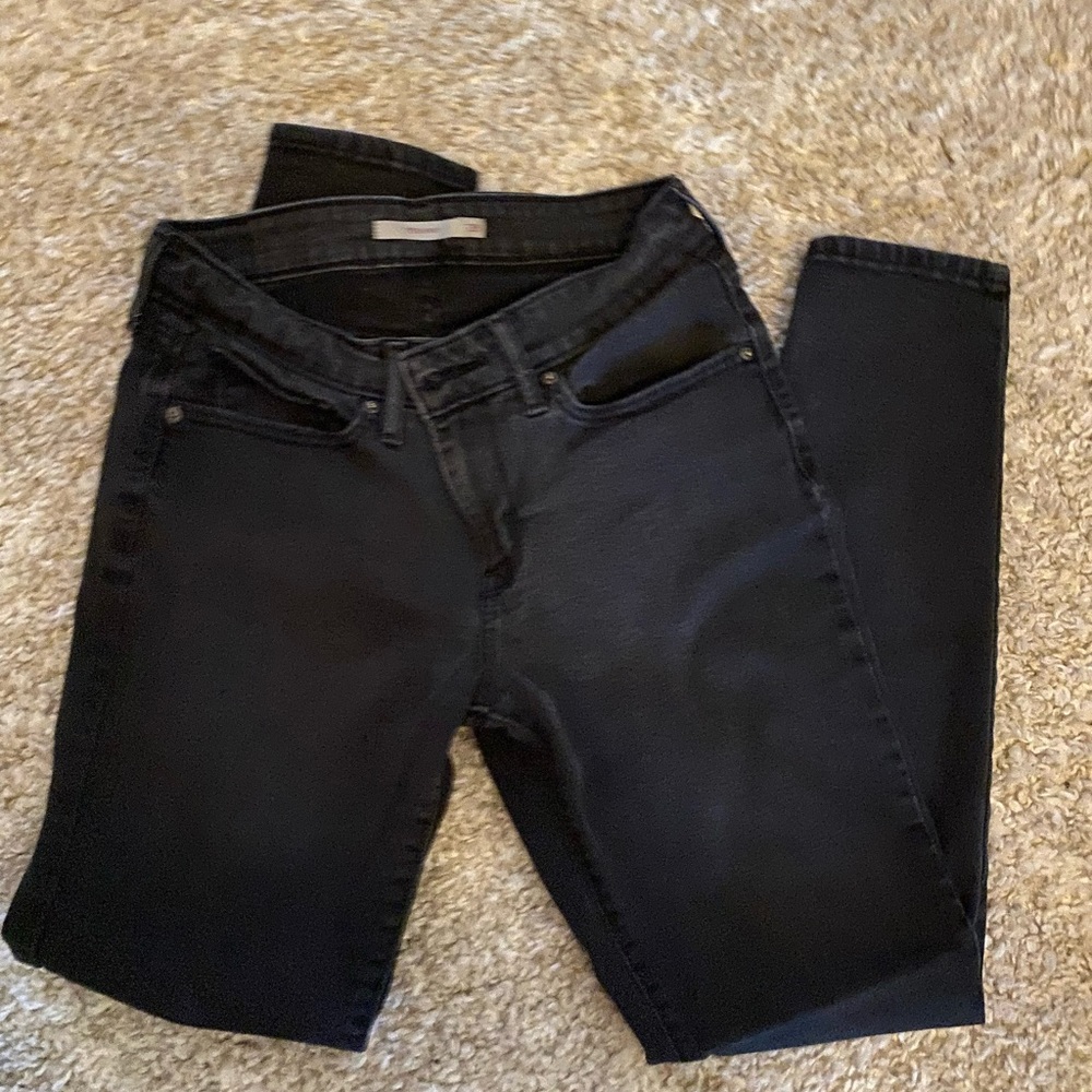 Levi’s skinny black jeans